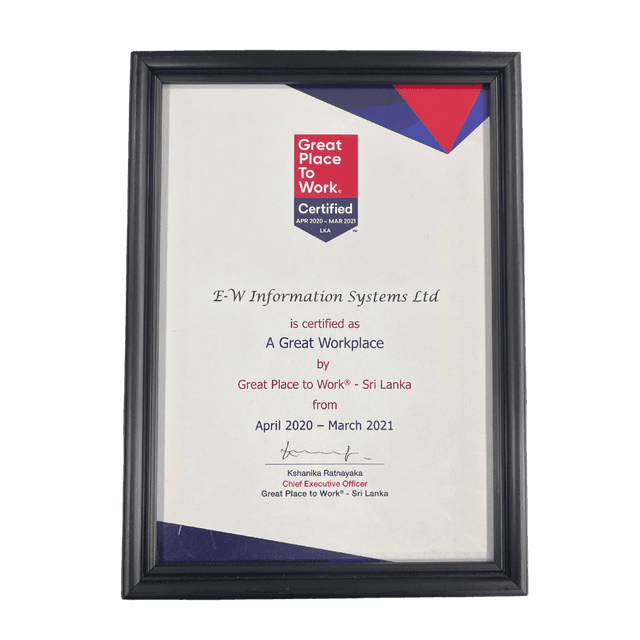 A Great workplace 2020-2021