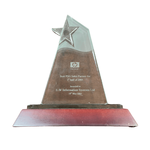 Best PSG SALES PARTNER 1ST HALF OF 2005 (HP)