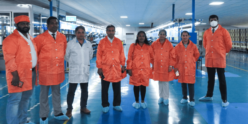 SLT, People’s Bank and ZTE Visit to Our Factory