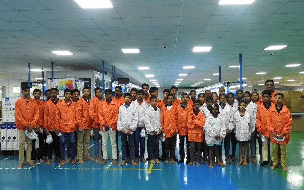 Factory Visit of Meris Class Institution